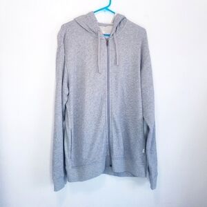 🌸‎ UGG | Mens Heather Grey French Terry Pullover Zip Hood
